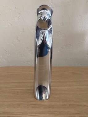 Nambe Silver Alloy Minimalist Madonna 12 Inch Figurine Retired Rare